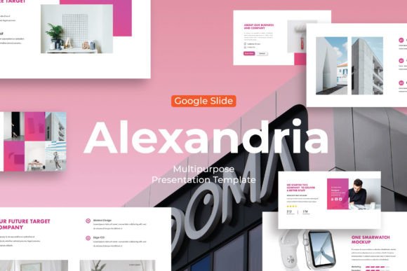 Alexandria: Professional Slide Template for Business and Creatives