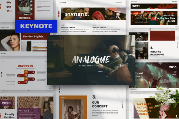 Analogue Brand Keynote: The Premium Font for Modern Designers