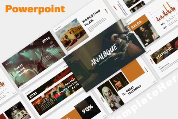 Analogue Brand Powerpoint: The Template That Feels Like a Design Agency