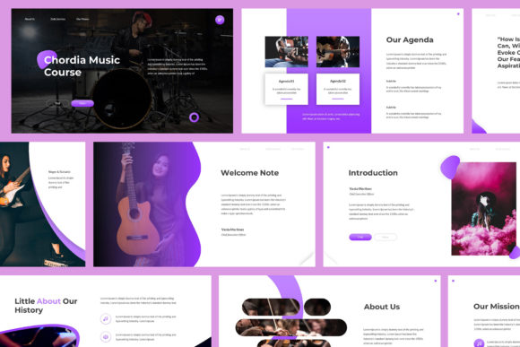 Chordia - Music Keynote Template: A Modern Presentation Tool
