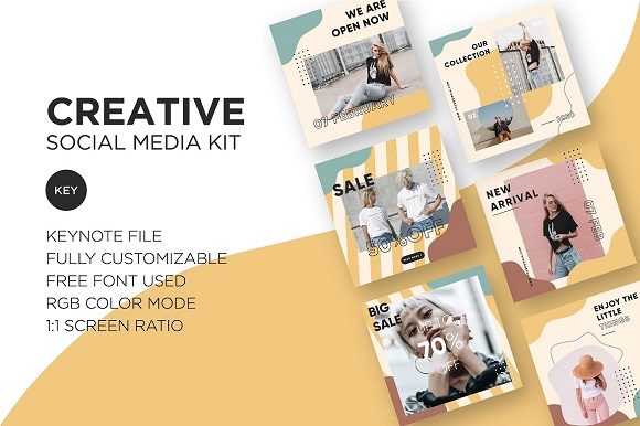 Creative Social Media Kit - Keynote: A Designer's Toolkit