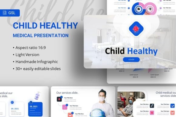 Google Slides - Child: A Playful Template for Modern Brands