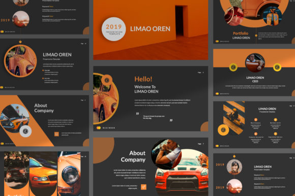 Limaou Oren Creative Keynote: A Multipurpose Template for Modern Brands