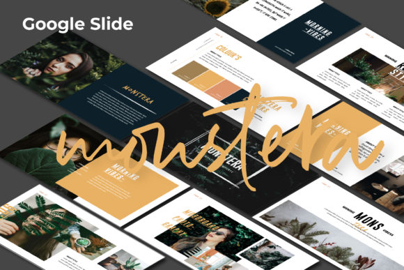 Monstera Creative Google Slide: A Modern Presentation Template
