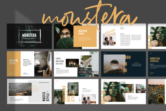 Monstera Creative Powerpoint: Design Your Next Presentation