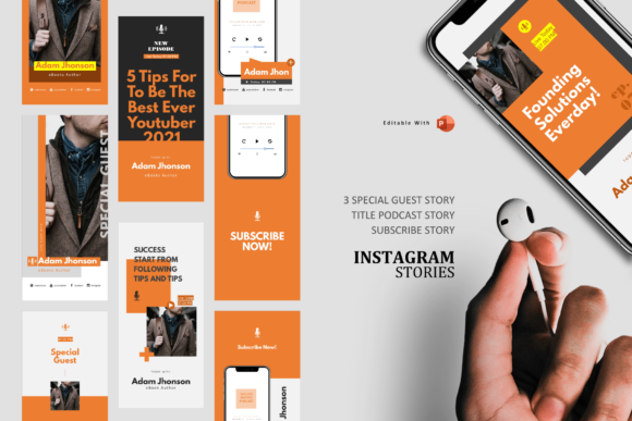 Motive Podcast Template: Your Instagram Launchpad