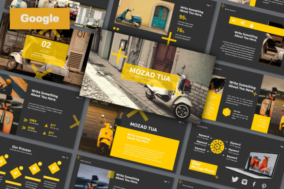 Mozad Tua Creative Google Slide: A Visual Powerhouse