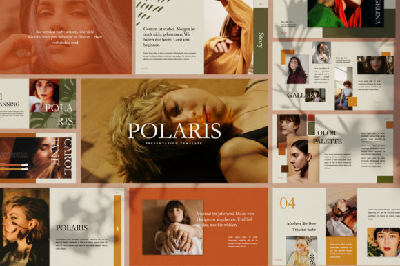Polaris Creative Google Slide: A Modern Template for Bold Ideas