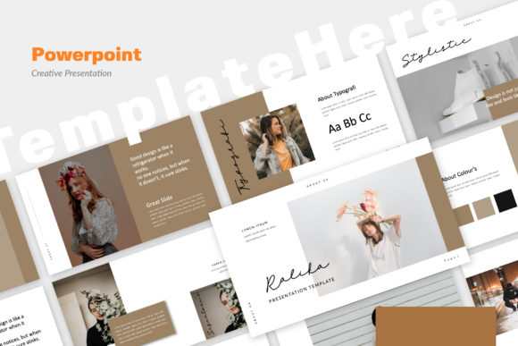 Ralika Creative Powerpoint: A Fresh Face for Modern Brands