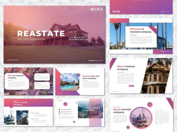Reastate: The Real Estate PowerPoint for Modern Presentations