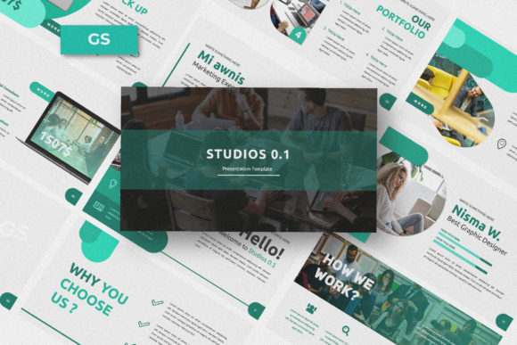 Studio 1.0 Business Google Slide: A Modern Template for Impactful Presentations
