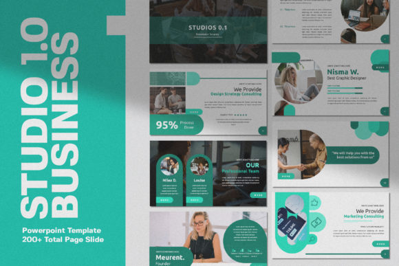 Studio 1.0 Business Powerpoint: The Modern Template for Impactful Presentations