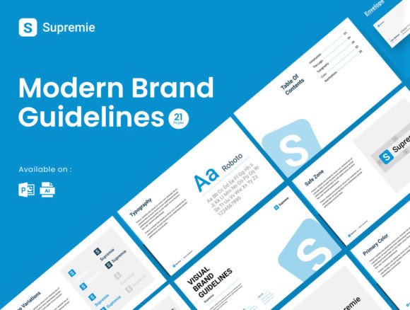 Supremie Brand Guidelines: Your Corporate Tech Blueprint