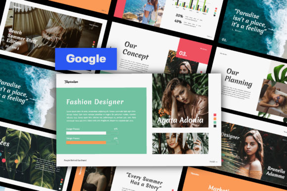 Tropicalism Business Google Slide: A Modern Template Review