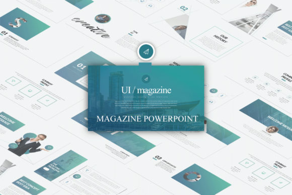 UI Magazine Business Powerpoint: Crafting Your Visual Narrative