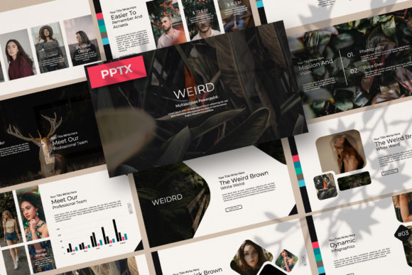 Weird Business Powerpoint: Bold Design for Modern Brands